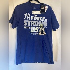 Fanatics New York Yankees The Force is Strong with Us Star Wars Youth XL T-Shirt